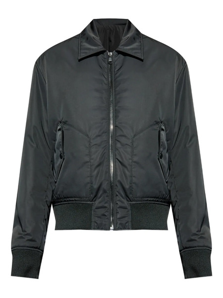 Balmain Logo-print Bomber Jacket - Black 