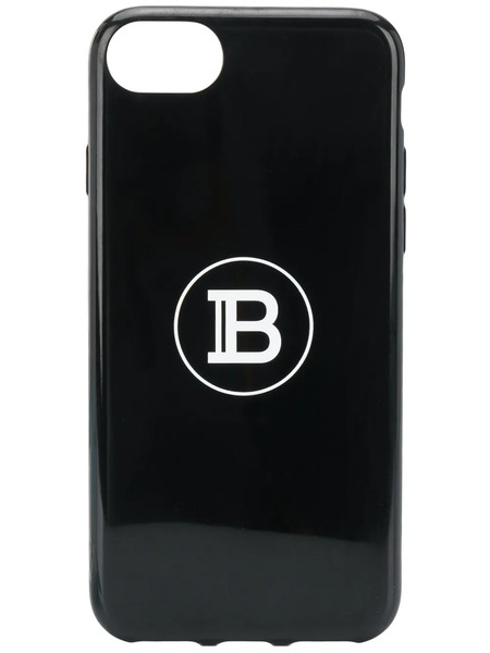  Balmain Logo Print Iphone 6/7/8 Case - Black 