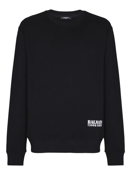  Balmain Logo-print Sweatshirt - Black 