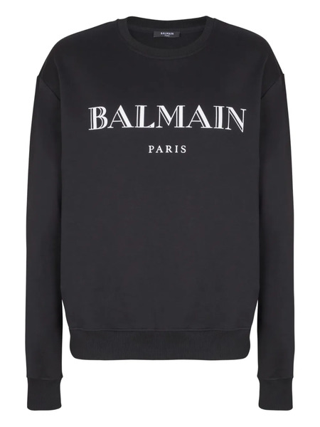  Balmain Logo-print Sweatshirt - Black 