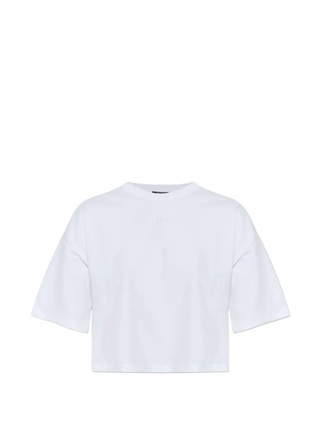  Balmain Logo T-shirt - White 
