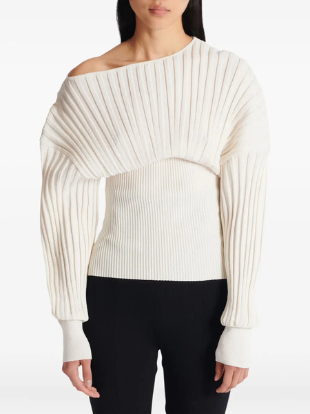  Balmain Long-sleeve Sweater - White 