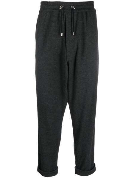  Balmain Low-crotch Drawstring-waist Trousers - Grey 