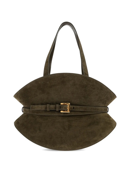  Balmain Medium Shuffle Belt Tote Bag - Green 