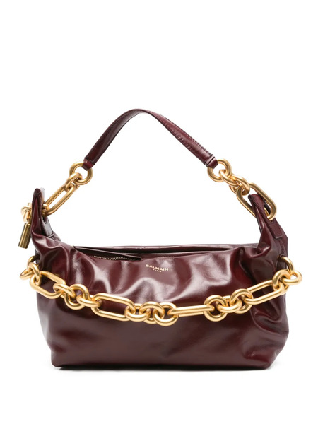  Balmain Medium Sync Shoulder Bag - Brown 