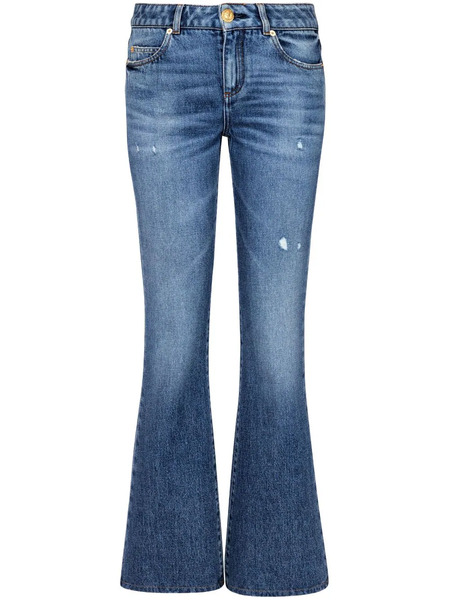  Balmain Mid-rise Flared Jeans - Blue 