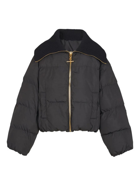  Balmain Padded Zip Jacket - Black 