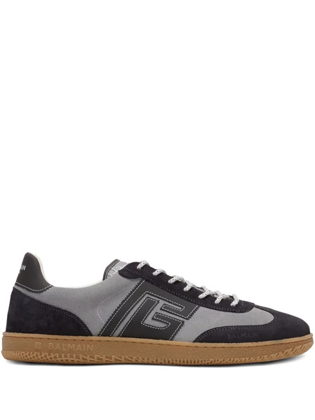  Balmain Panelled Sneakers - Grey 