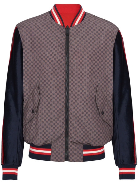  Balmain Pb-monogram Bomber Jacket - Purple 