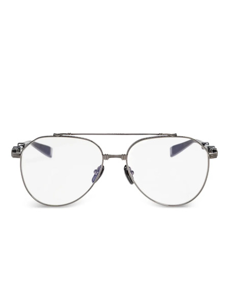  Balmain Pilot-frame Sunglasses - Grey 