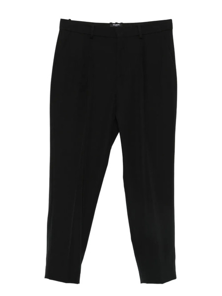  Balmain Pleated Trousers - Black 