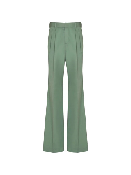  Balmain Pleated Trousers - Green 