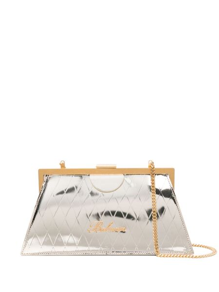  Balmain Pre-owned Trapeze Clutch Bag - Gold 