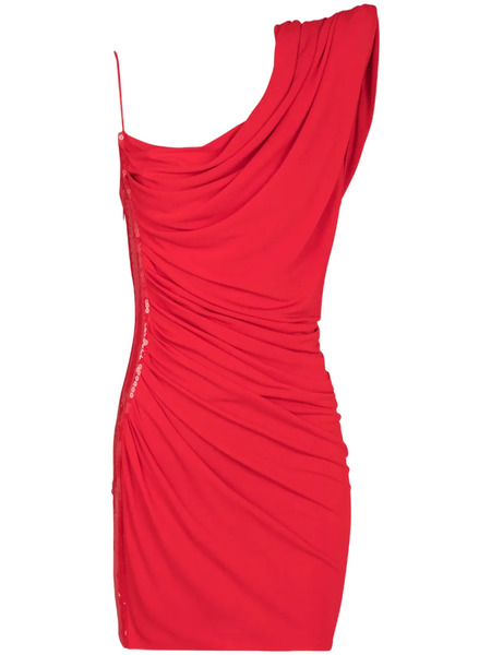  Balmain Sequin Detailing Dress - Red 