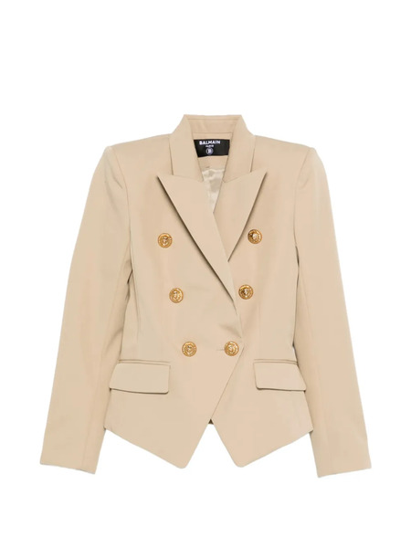  Balmain Six-button Blazer - Neutrals 