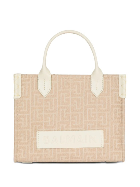 Balmain Small B-army Tote Bag - Neutrals 