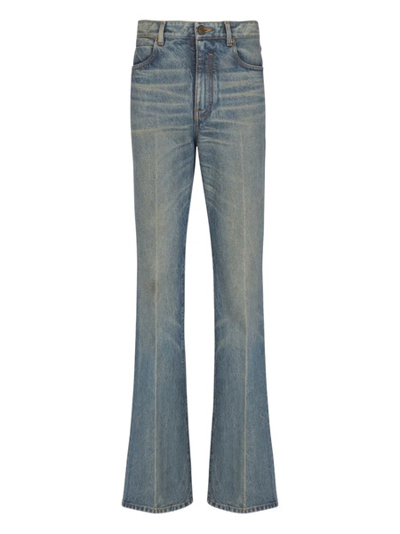  Balmain Straight-leg Denim Jeans - Blue 