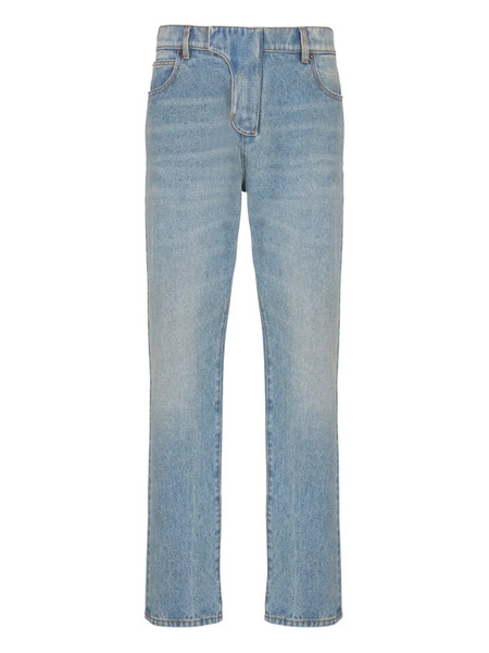  Balmain Straight-leg Jeans - Blue 