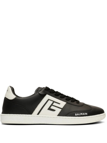  Balmain Swan Sneakers - Black 