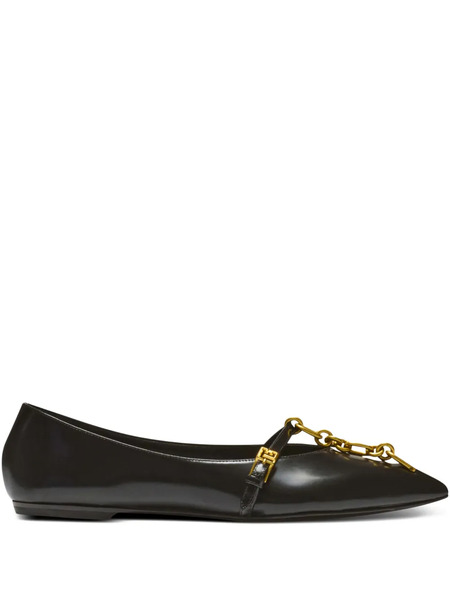  Balmain Sync Ballet Flats - Black 
