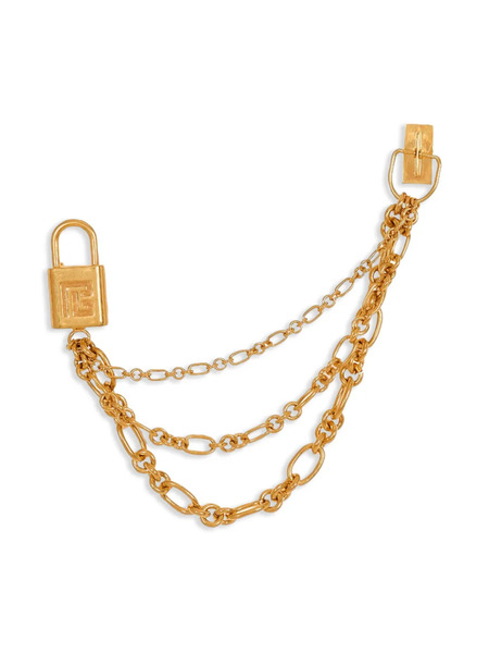  Balmain Sync Chains Brooch - Gold 