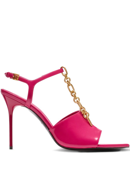  Balmain Sync Pointed-toe Sandals - Pink 