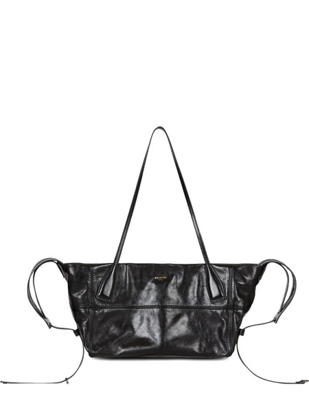  Balmain Track Shoulder Bag - Black 