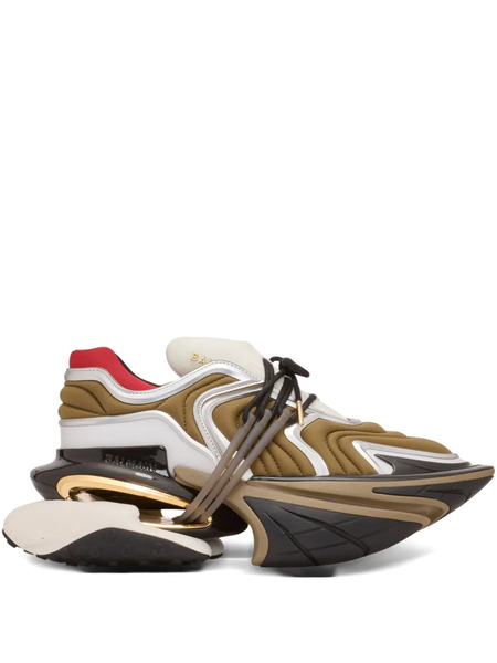  Balmain Unicorn Wave Sneakers - White 