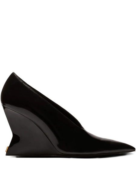  Balmain Wedge Pointed-toe Pumps - Black 