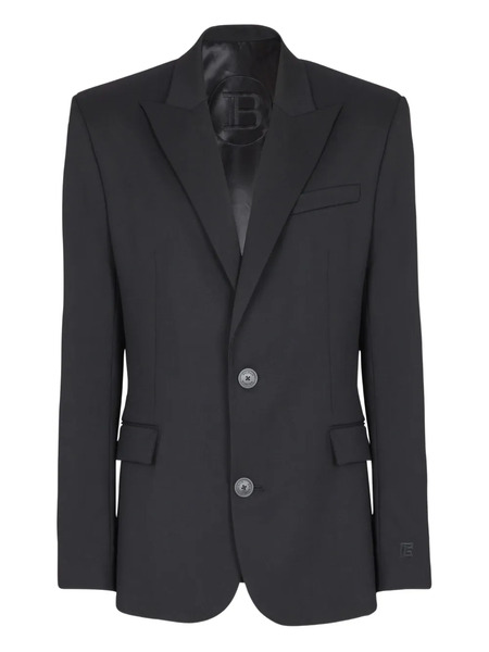  Balmain Wool Blazer - Black 