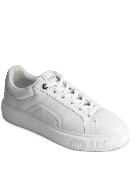  Balr. Embossed-logo Platform Sneakers - White 