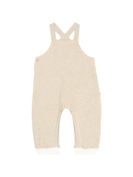  Bamboom Button Dungarees - Neutrals 