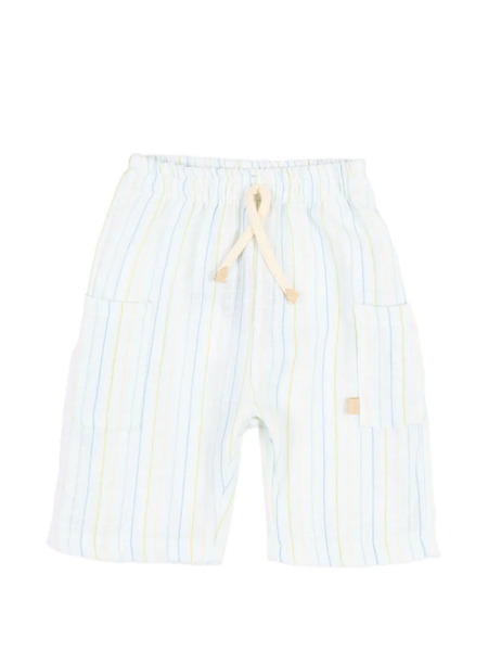  Bamboom Striped Shorts - White 