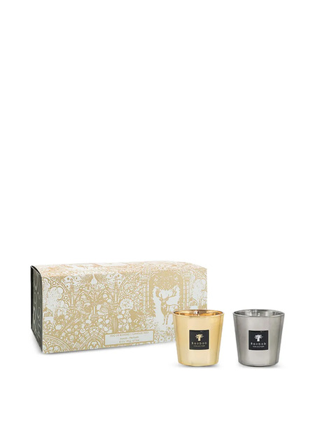  Baobab Collection Aurum And Platinum Candles Set - Gold 