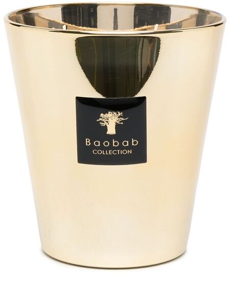  Baobab Collection Aurum Max 16 Scented Candle - Gold 