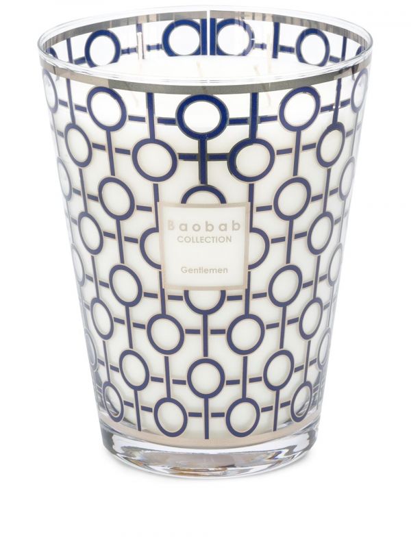  Baobab Collection Gentlemen Max 24 Candle - Grey 