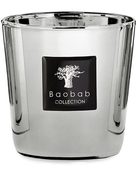 Baobab Collection Mini Les Exclusives Platinum Scented Candle - Silver 