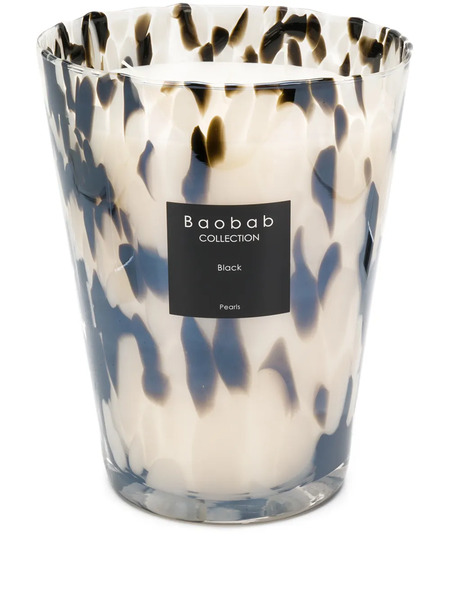  Baobab Collection Pearls 24 Scented Candle - Black 