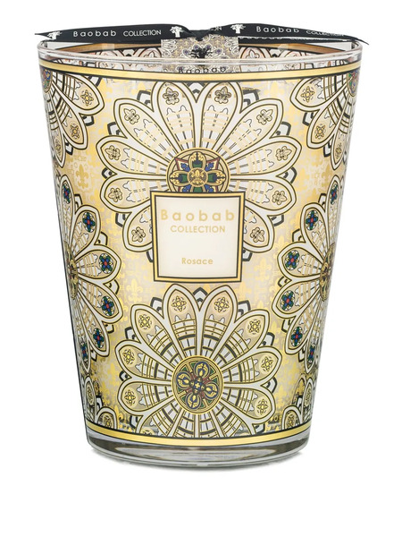  Baobab Collection Rosace Candle (24cm) - Neutrals 
