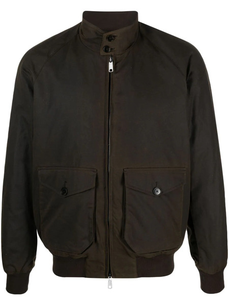 Baracuta Baracuta Waxed-cotton Jacket - Green 