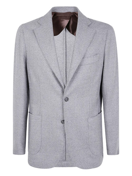  Barba Bactive Mono Pocket Blazer - Grey 