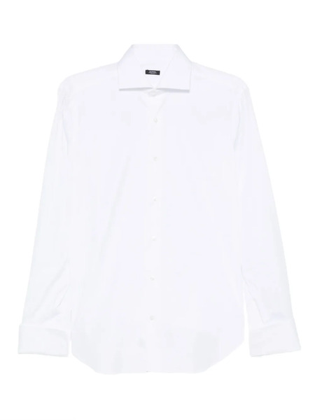  Barba Button-cuff Shirt - White 