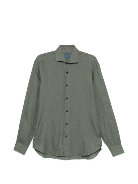  Barba Button Shirt - Green 