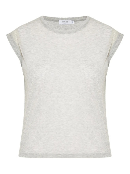  Barba Cap-sleeve T-shirt - Grey 