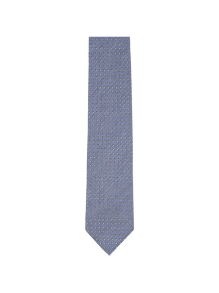  Barba Dotted Tie - Blue 