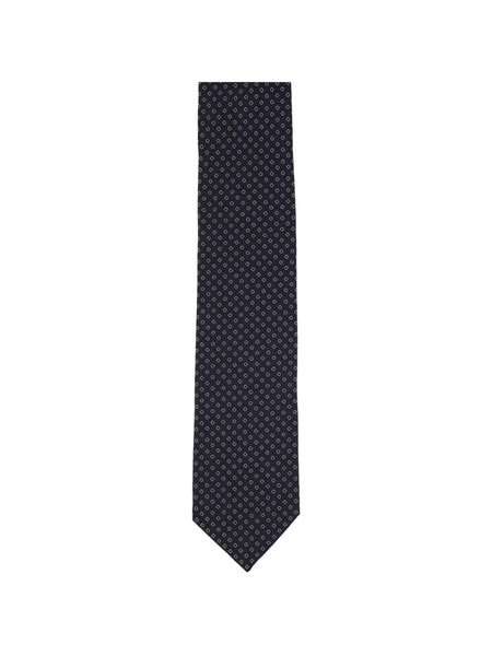  Barba Dotted Tie - Blue 