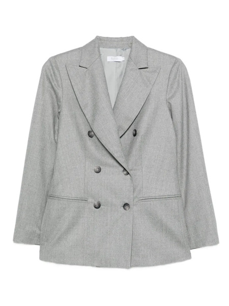  Barba Double-breasted Blazer - Grey 