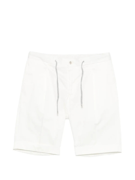  Barba Drawstring Shorts - White 