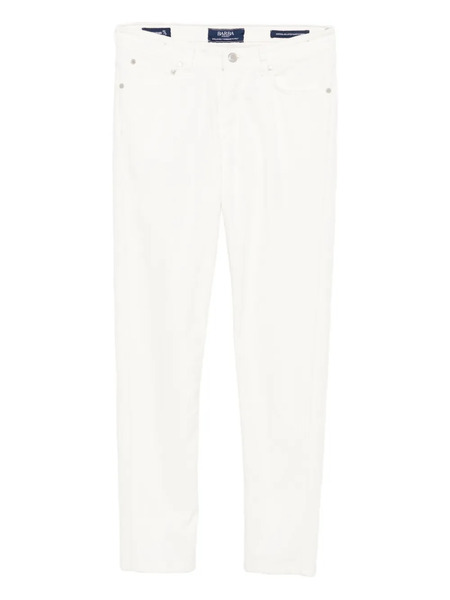  Barba Five-pocket Jeans - White 