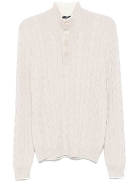  Barba Lupo Sweater - Neutrals 